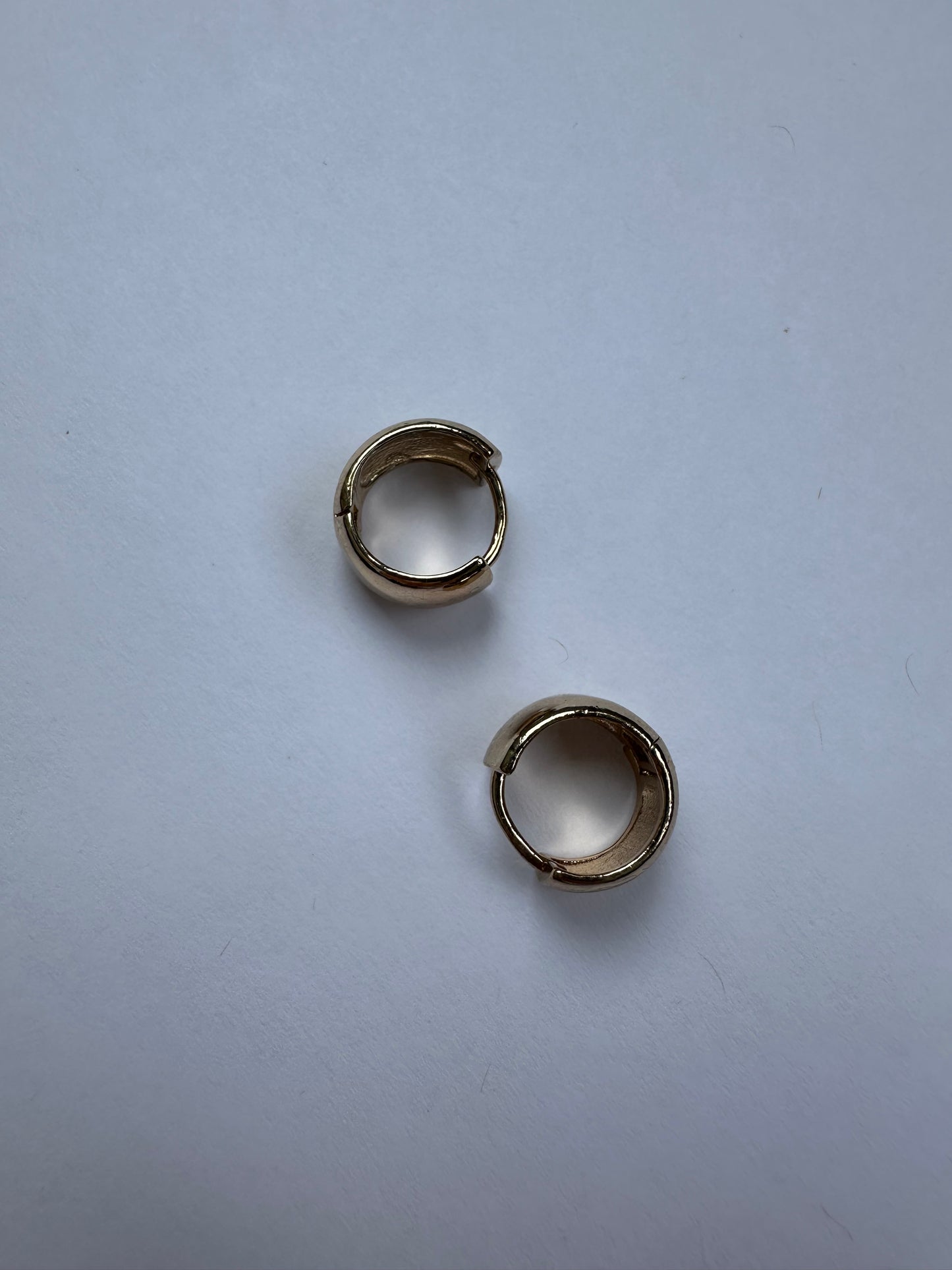 Chunky Huggie Hoops
